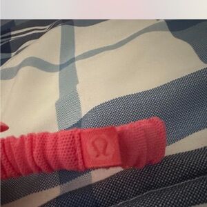 lululemon athletica Pink scrunchie hair tie